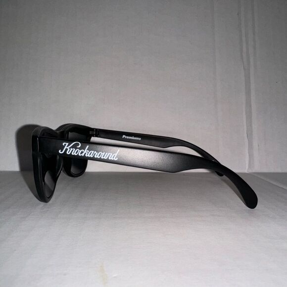 Knockaround Premiums Polarized Sunglasses Matte Black Sunset - Picture 3 of 4